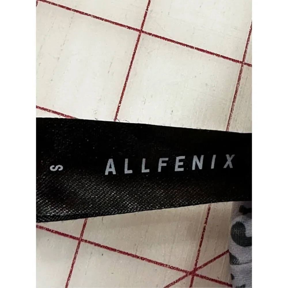 Allfenix gray sports bra top size S